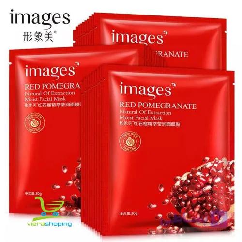ماسک صورت ورقه ای انار قرمز ایمیجز images  mask Moisturizing — تصویر 1