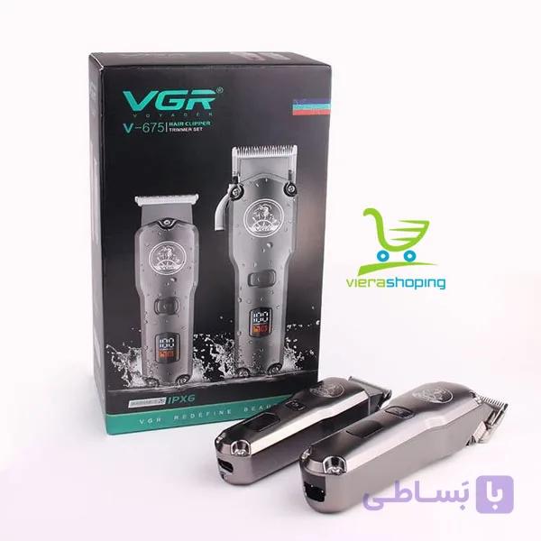 ماشین اصلاح وی جی آر مدل VGR-675 — تصویر 1