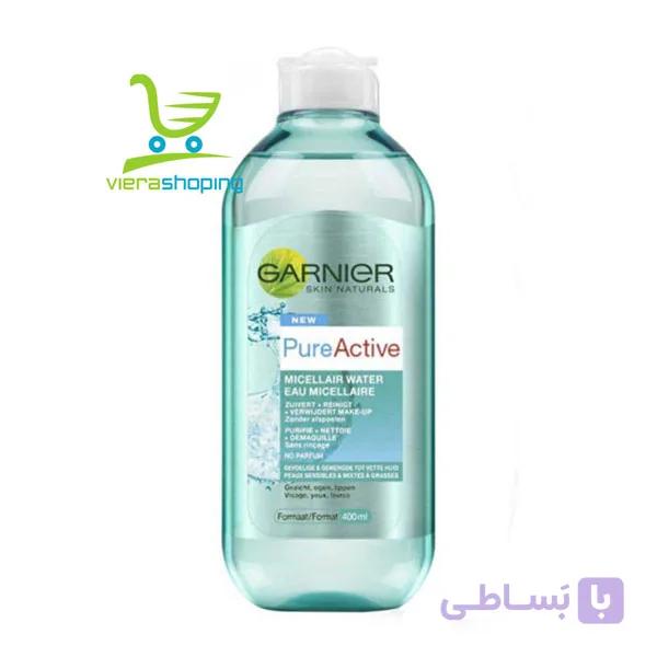 میسلار واتر گارنیر Garnier مدل Pure Active(125ml) — تصویر 1