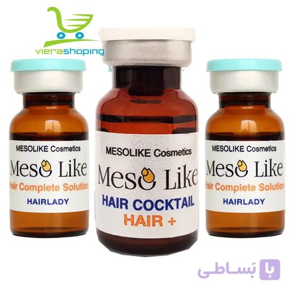 کوکتل ضد ریزش مو مزولایک +Hair Cocktail Hair — تصویر 1