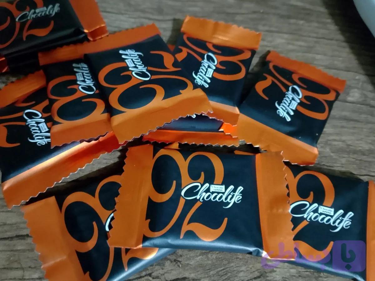 🍫 شکلات تلخ ۹۲٪ سوپر ویژه ممتاز 1 کیلویی — تصویر 1