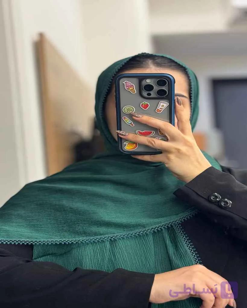شال ابریشم دور دانتل وارداتی — تصویر 1