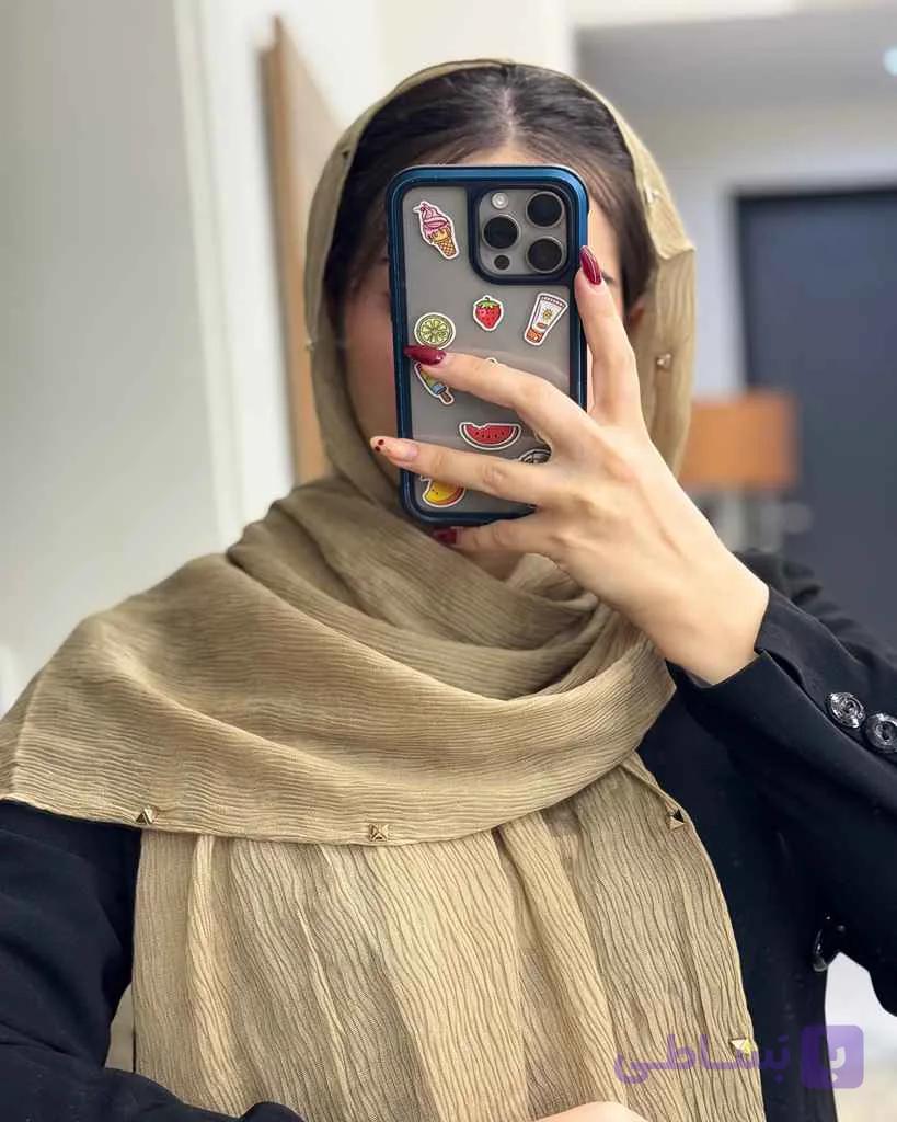 شال پلیسه مزونی کرم — تصویر 1