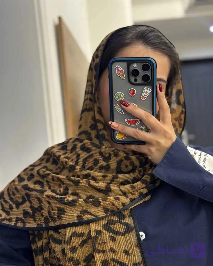 شال پلیسه ابریشم وارداتی — تصویر 1