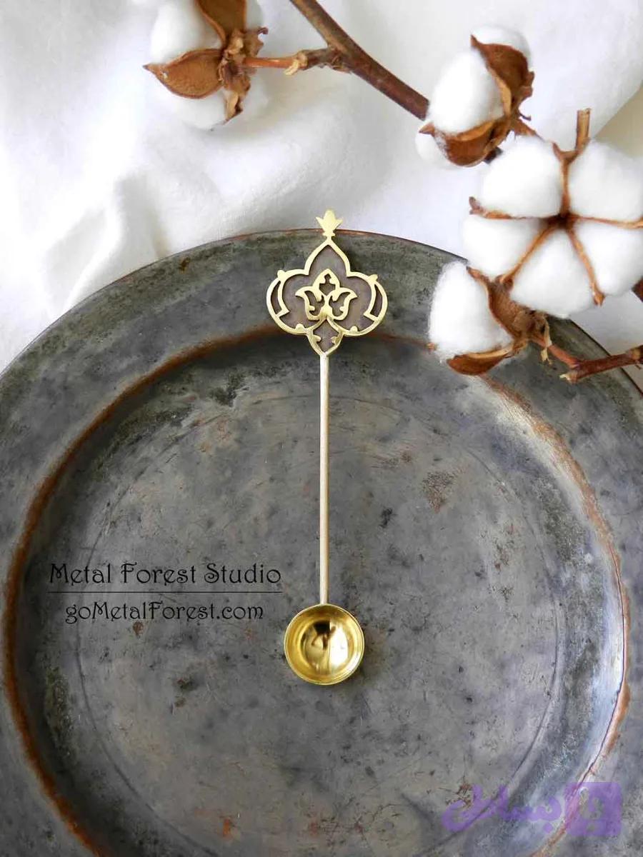 پیمانه برنجی اسلیمی