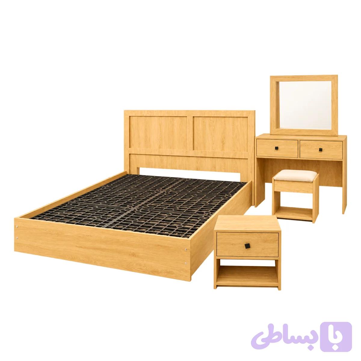 سرویس خواب دو نفره مدل امین — تصویر 1