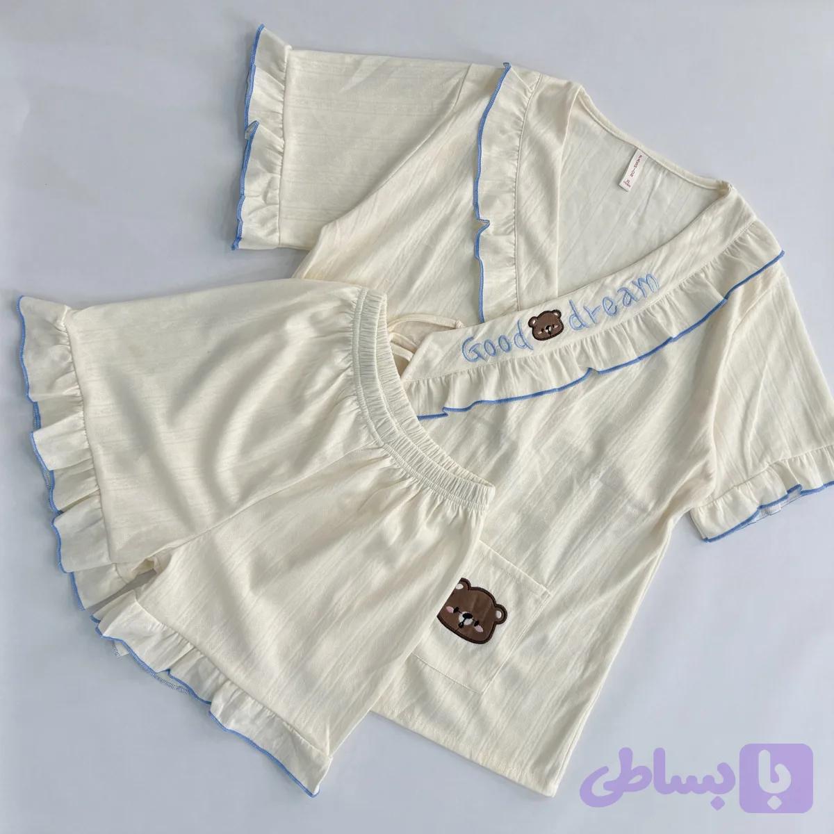 ست خواب تیشرت شلوارک خرسی
