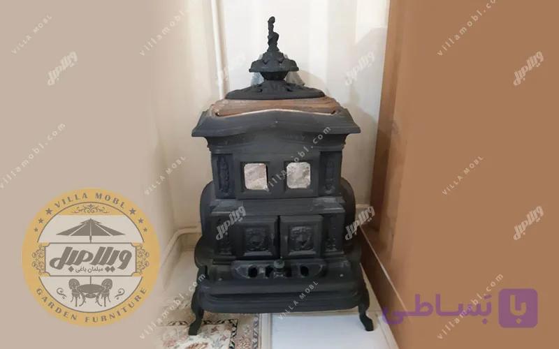 بخاری چدنی گازی استوک — تصویر 1