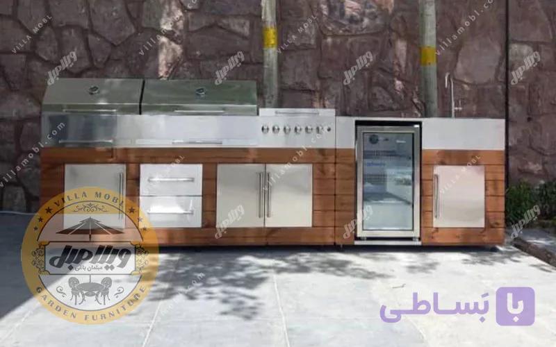 باربیکیو مدل استیل و ترموود SWRC 320
