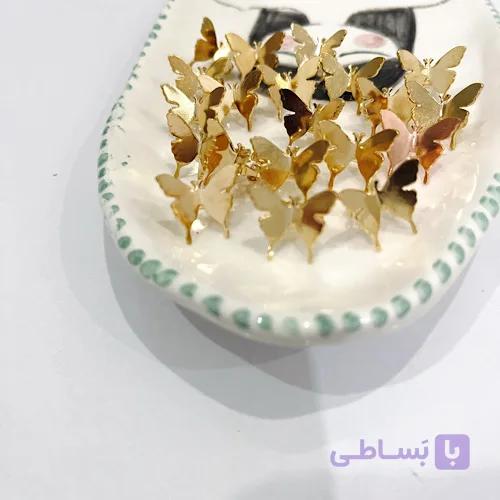 گیره قفلی مو پروانه آینه ای - اکسسوری لاور