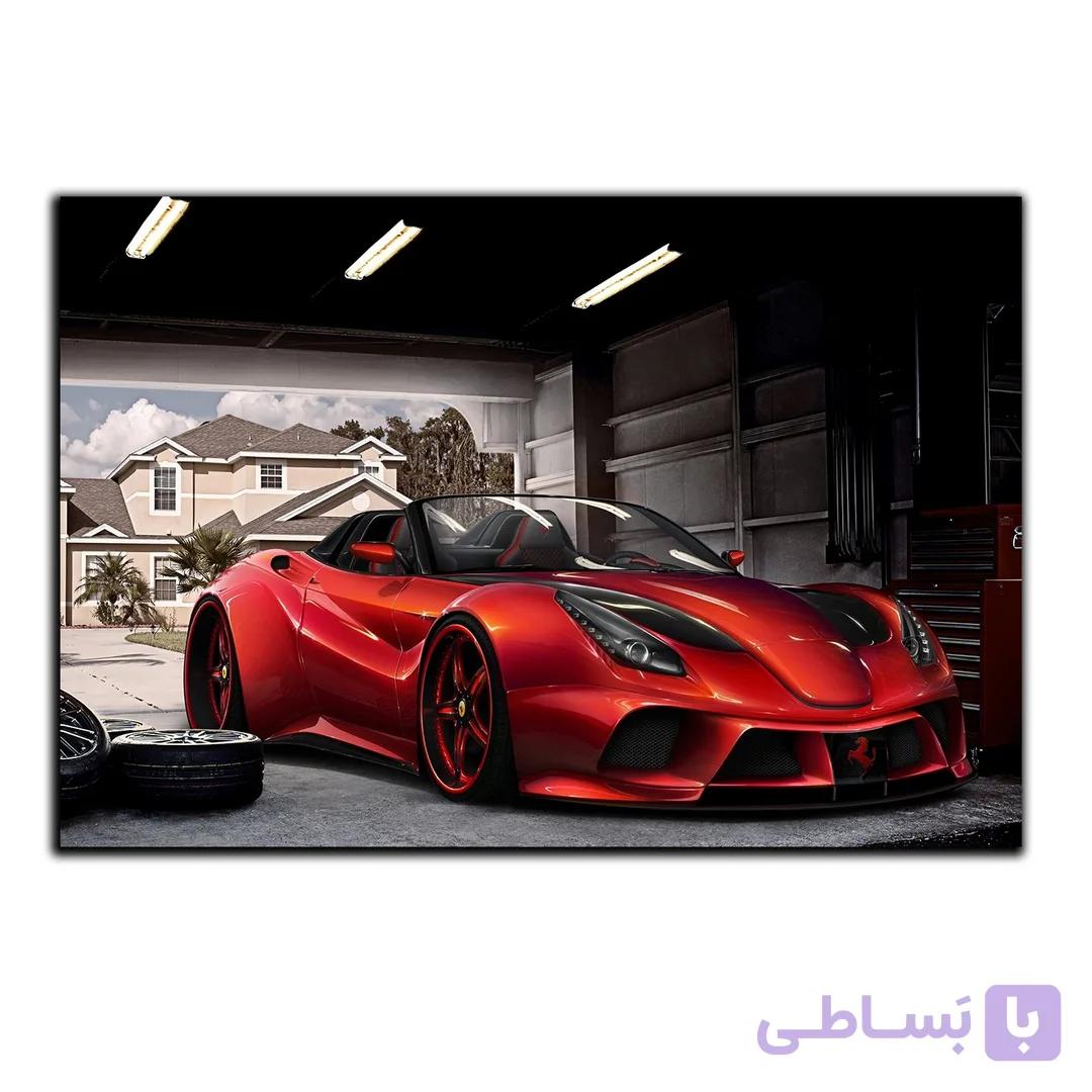 تابلو شاسی طرح ماشین فراری مدل SH-4649 — تصویر 1