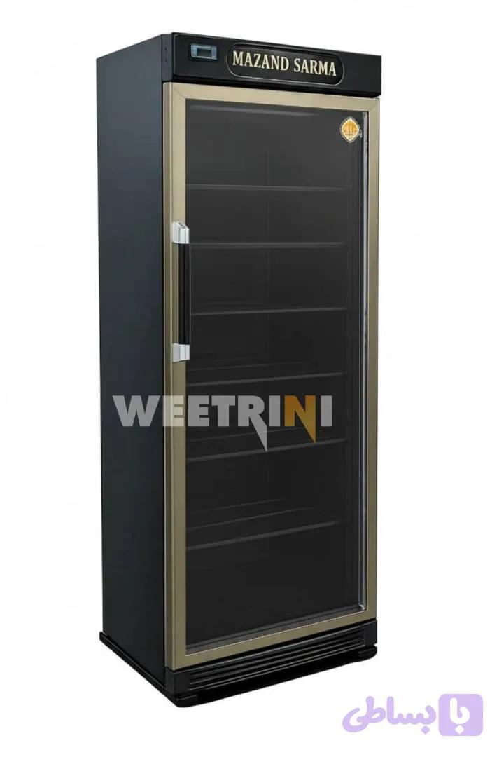 یخچال تک درب تاج کوتاه - ظرفیت 450 لیتر - درب شامپاینی