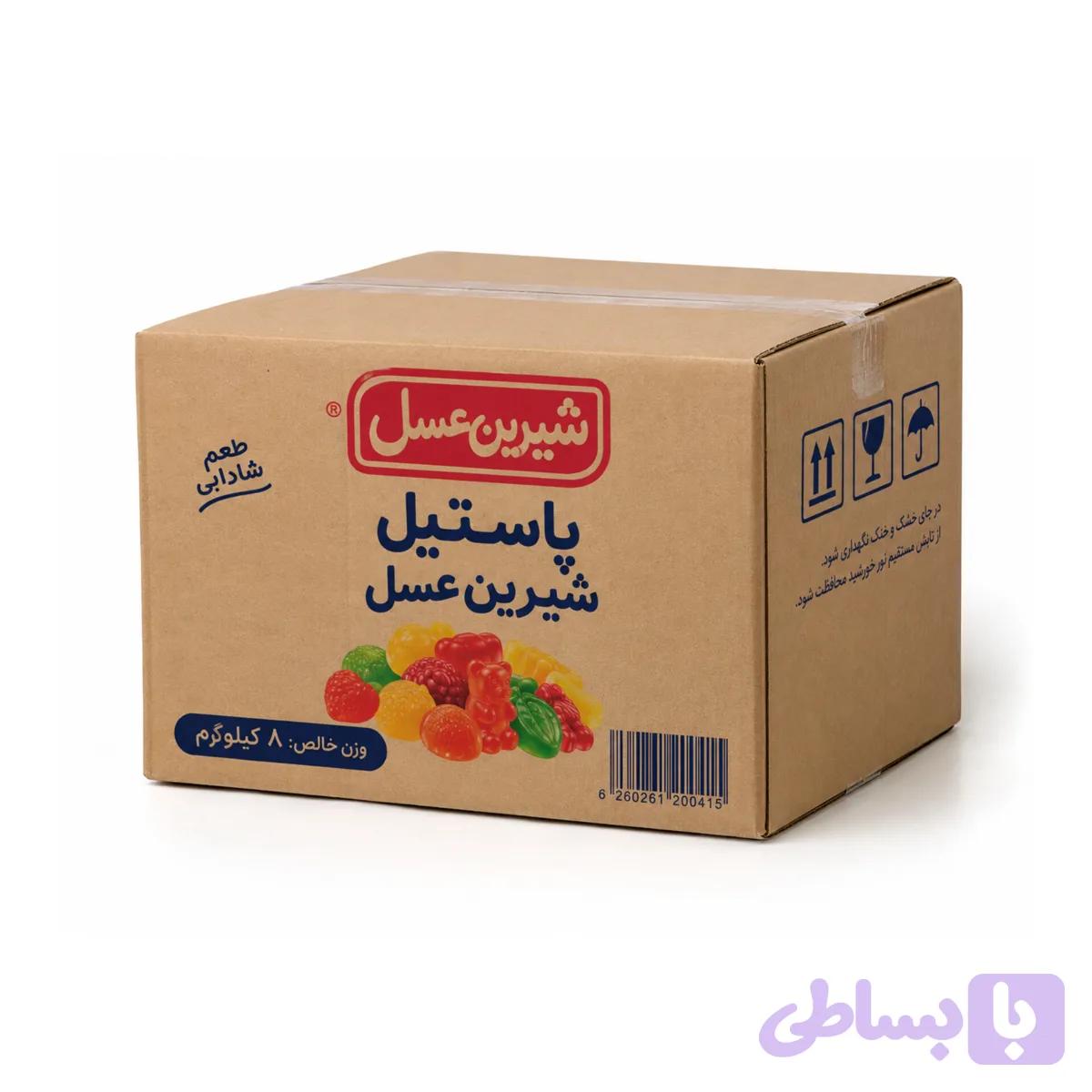 پاستیل شیرین عسل – کارتن 8کیلویی — تصویر 1