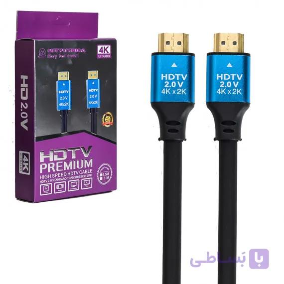 کابل HDMI MITSUSHIDA مدل KC 245-273 ورژن 2.0 طول 1.5 متر