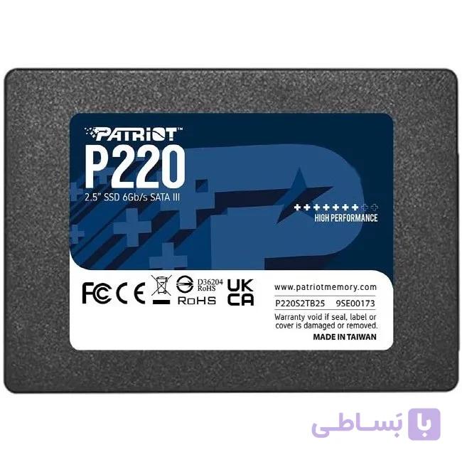 اس اس دی اینترنال SATA III پتریوت مدل p220 ظرفیت 256 گیگابایت