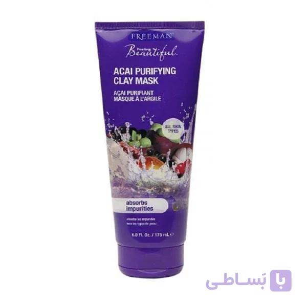 ماسک صورت فریمن مدل absorbs impurities حجم 175 میلی لیتر