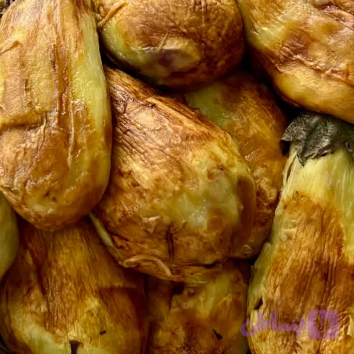 بادمجان کبابی نعنا آبی ۵۰۰ گرمی