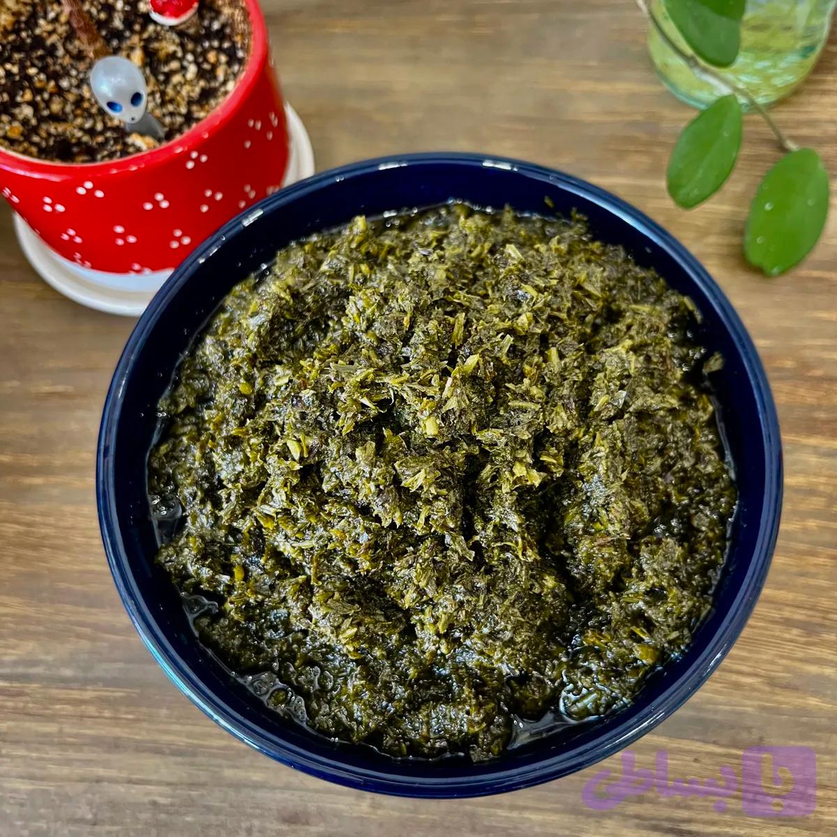 سبزی قورمه سرخ شده نعنا آبی ۴۰۰ گرمی