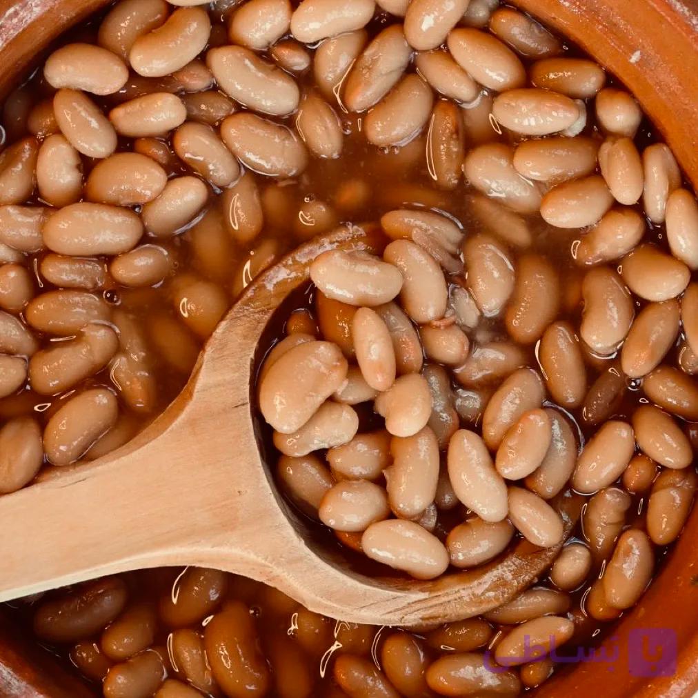 لوبیا چیتی پخته نعنا آبی ۴۰۰ گرمی
