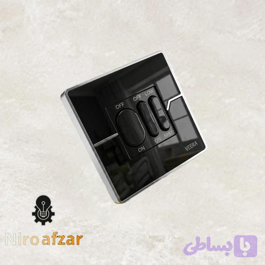 کلید صلیبی ویرا مدل T2 گلس مشکی