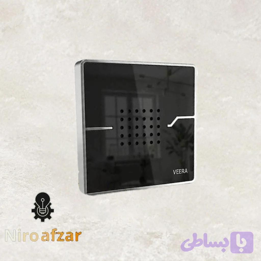 زنگ دینگ دانگ ویرا مدل T2 گلس مشکی