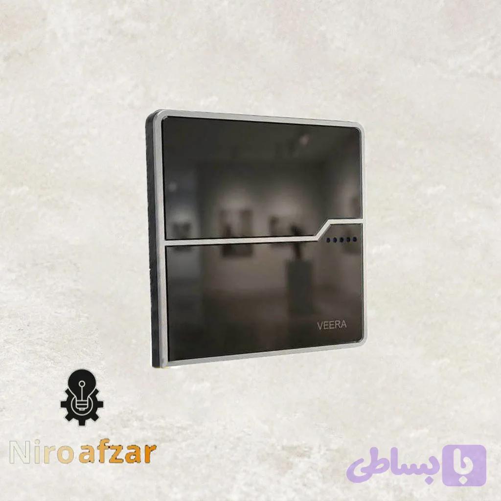 شاسی راه پله ویرا مدل T2 گلس مشکی