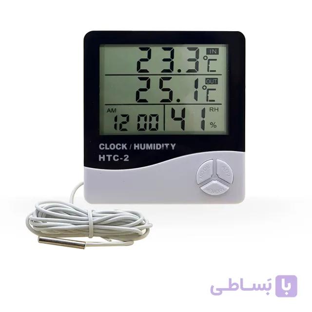 دماسنج و رطوبت‌سنج HTC-2 با سنسور خارج — تصویر 1