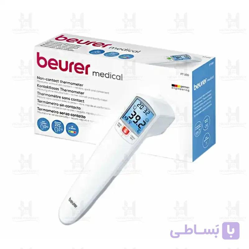 تب‌سنج دیجیتال بدون تماس Beurer | مدل FT100 - طب سی