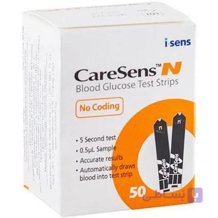 نوار تست قند خون | CareSens N - طب سی