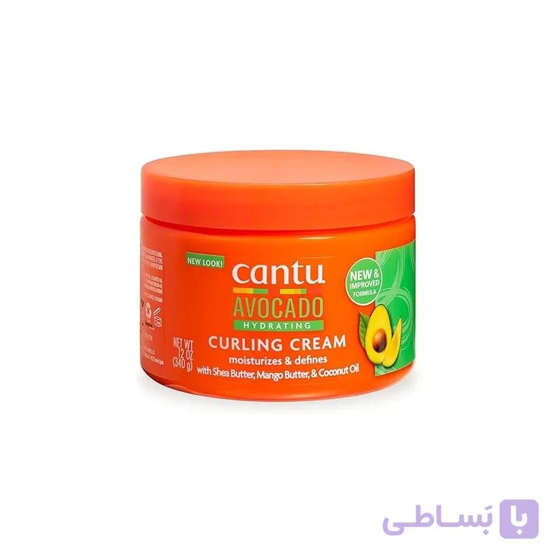 کرم فر کننده مو کانتو آووکادو مدل Avocado Hydrating Curling Cream