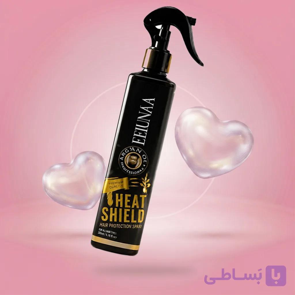 اسپری محافظ حرارتی مو EELUNAA حجم 250 میل