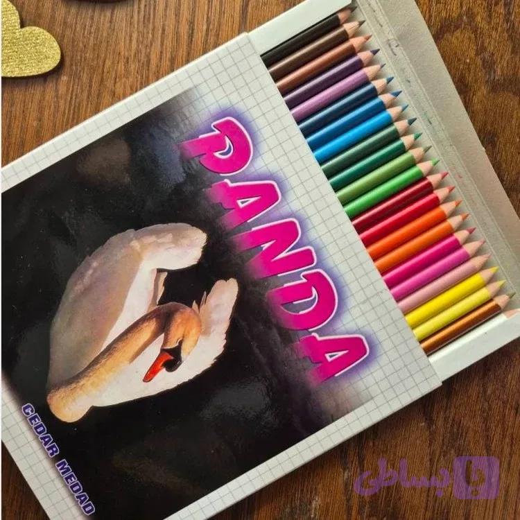 مدادرنگی گرد 24 رنگ پاندا