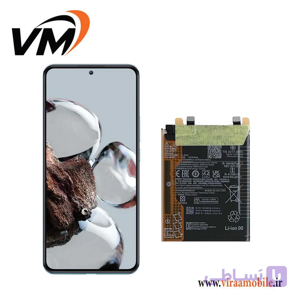 باتری اصلی شیائومی Xiaomi 12T — تصویر 1