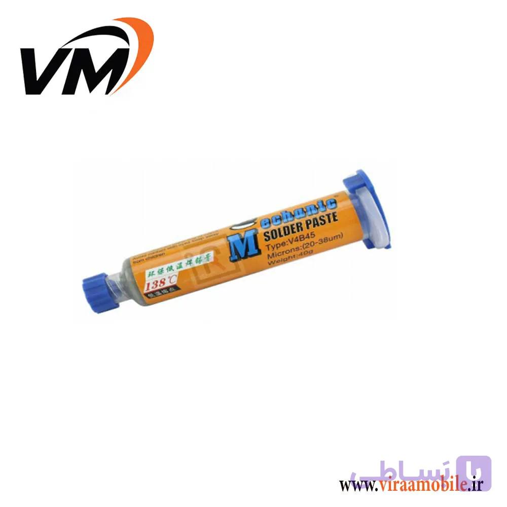 خمیر قلع 138 درجه 40 گرمی مکانیک Mechanic V4B45 — تصویر 1