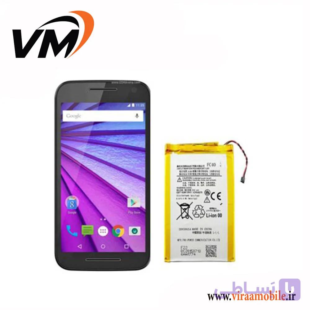 باتری اصلی موتورولا Motorola Moto G Dual SIM (3rd gen) – FC40 — تصویر 1