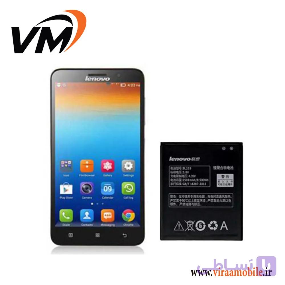 باتری اصلی لنوو Lenovo A850 plus – BL219 — تصویر 1