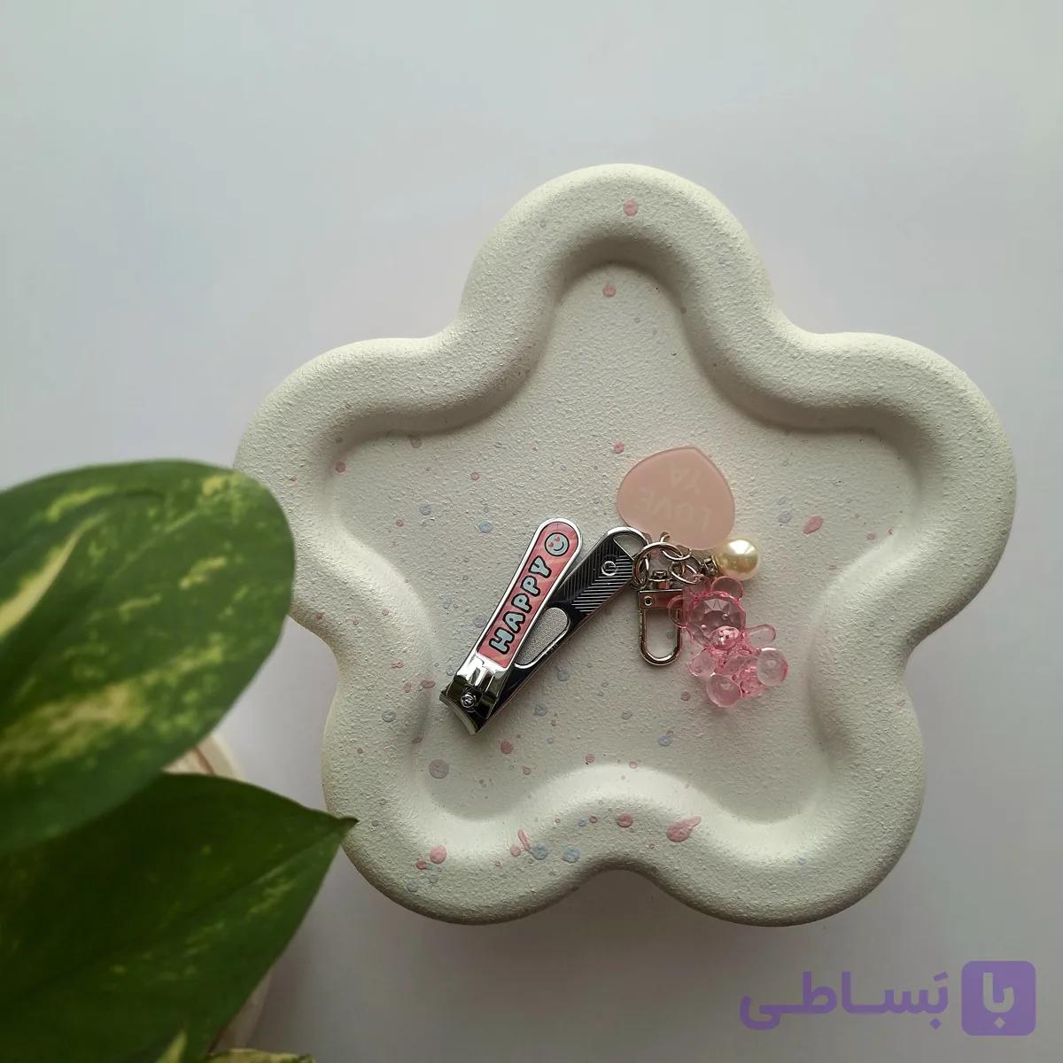 ناخن گیر فانتزی با چارم تدی