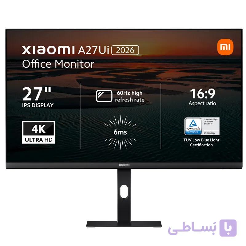 مانیتور شیائومی A27Ui P27UCB-RAGL سایز 27 اینچ — تصویر 1