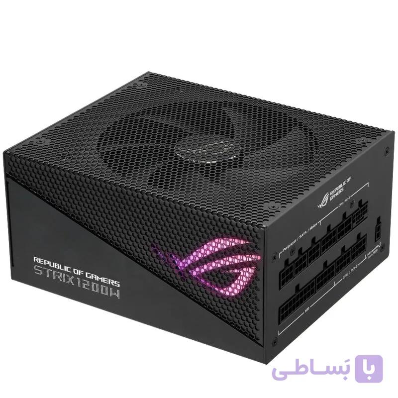 پاور ماژولار 1200 وات ایسوس ROG Strix 1200W Gold Aura Edition — تصویر 1