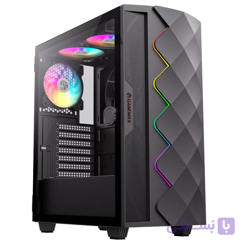 کیس کامپیوتر گیم مکس Diamond CP BK