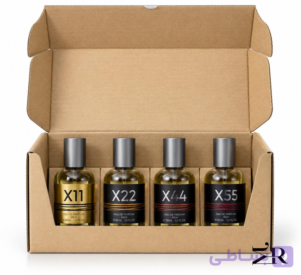 ست عطر مردانه ۴ عددی بهاش مدل Discovery Set IV | حجم ۳۰ میل | Bahash Discovery Set IV — تصویر 1