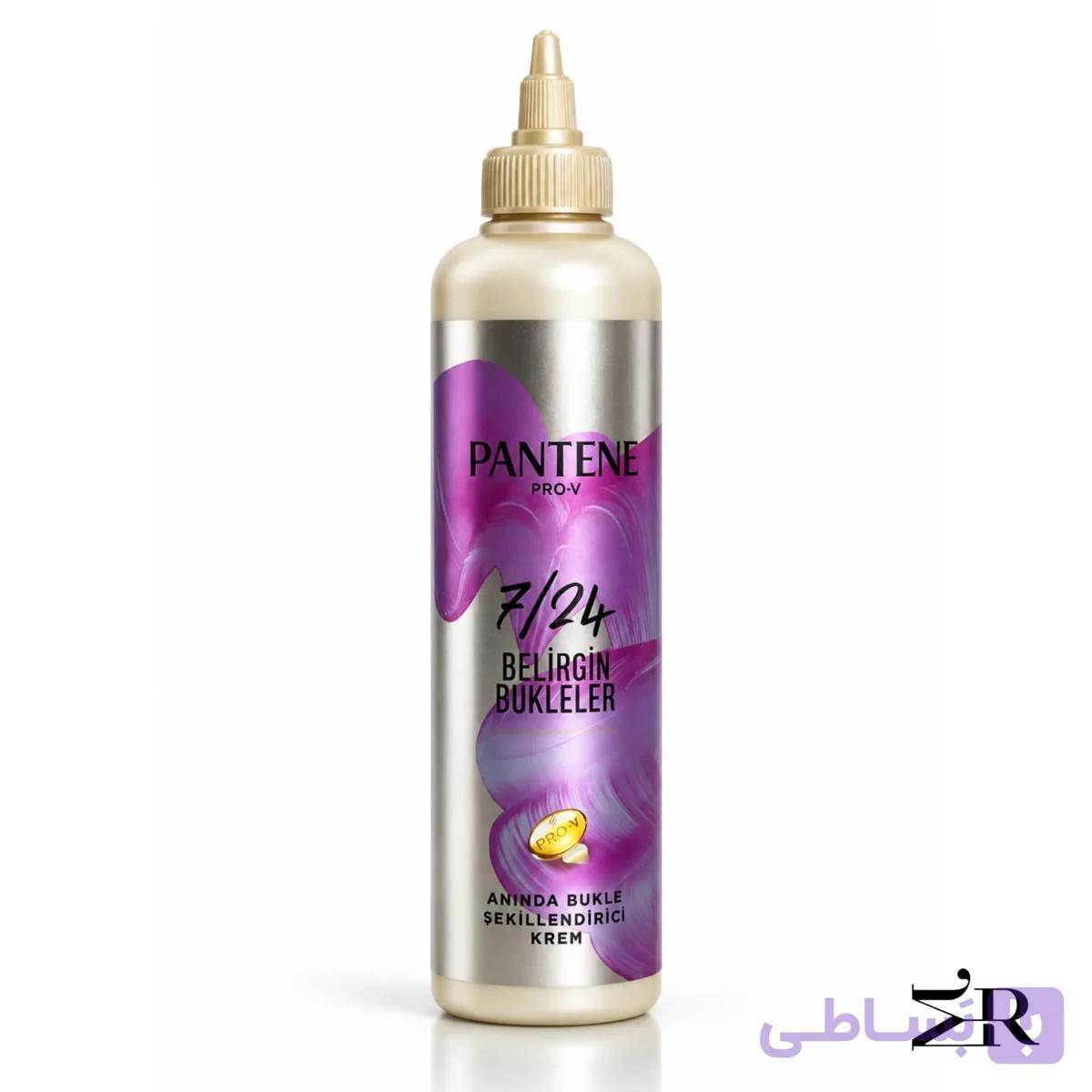 کرم حالت‌ دهنده فر مو پنتن مدل 7/24 | مناسب موهای فر و موج ‌دار | 300 میل | Pantene Pro-V 7/24 Curl Defining Cream — تصویر 1