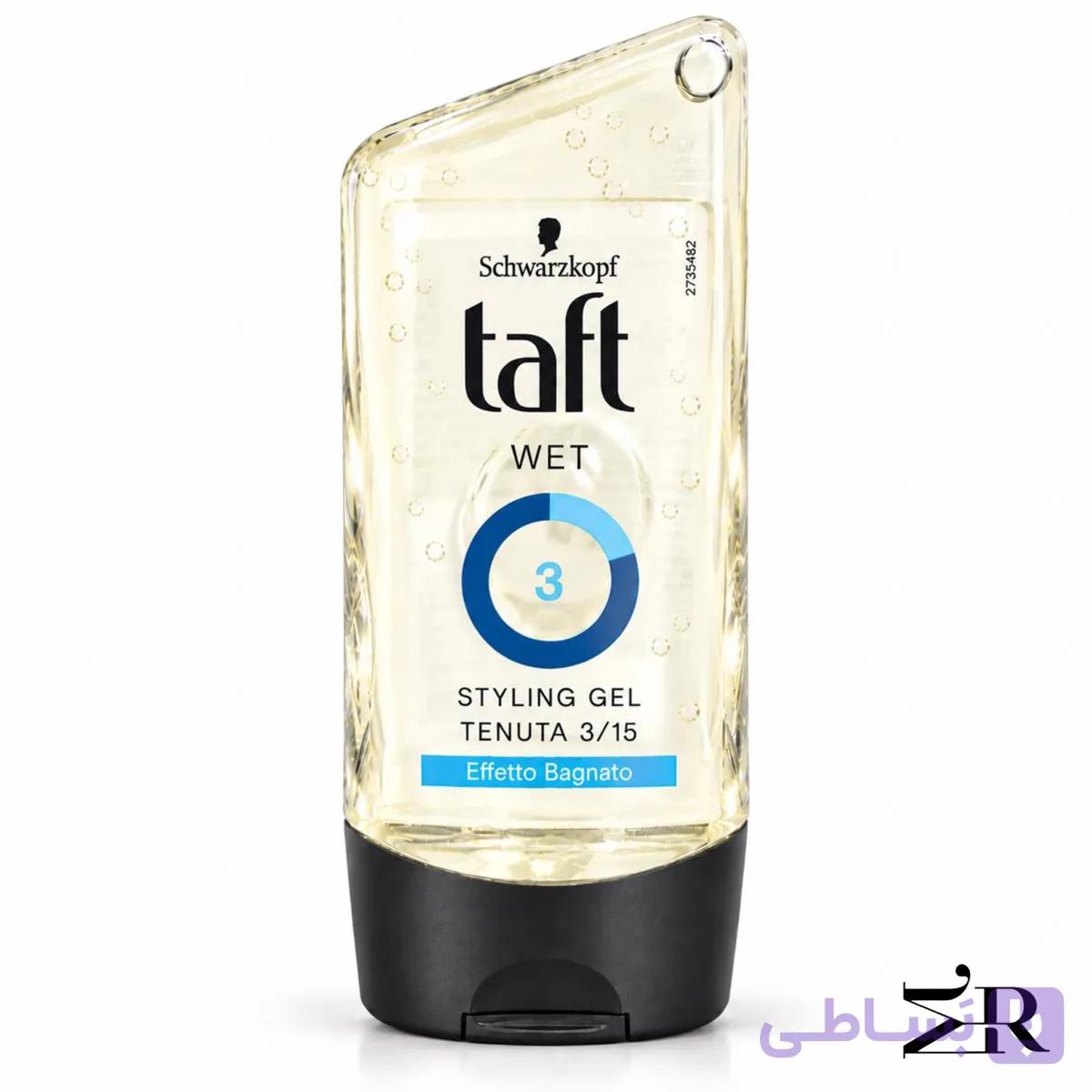 ژل مو تافت | مدل Wet شماره 3 حجم 150 میلی‌لیتر — تصویر 1