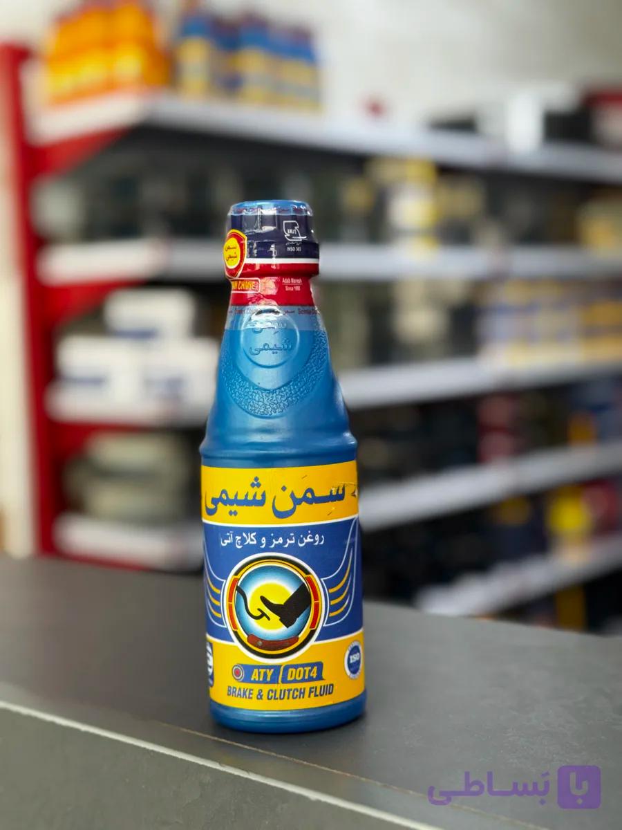 روغن ترمز آبی DOT 4 برند سمن شیمی