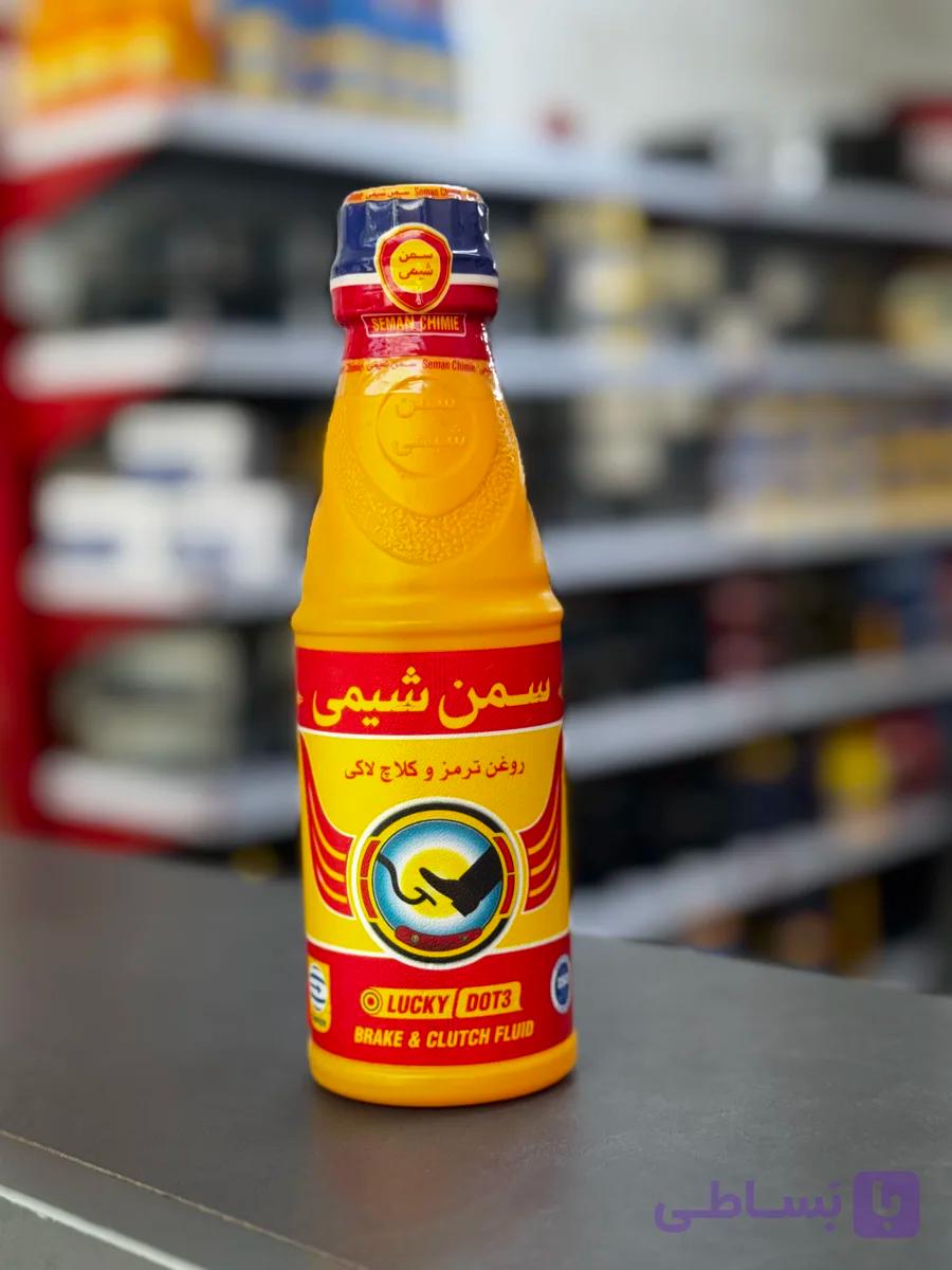 روغن ترمز زرد DOT 3 برند سمن شیمی