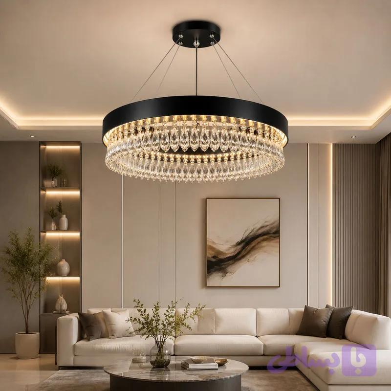 لوستر آویز نورمهر مدل مدرن نارسیس 50