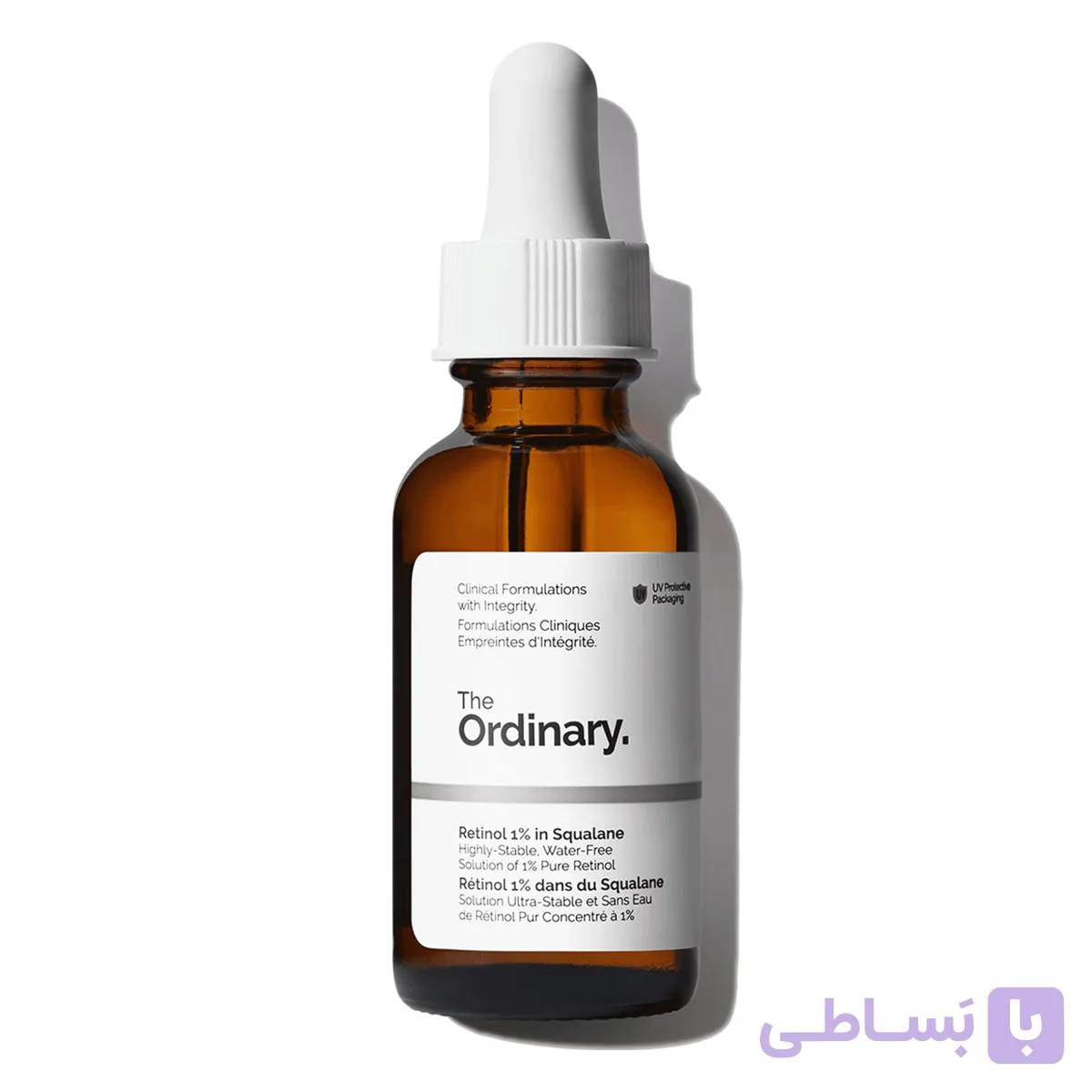 سرم رتینول ۰.۲٪ در اسکوالان اوردینری ۳۰ میلی‌لیتر - فروشگاه محصولات اوردینری