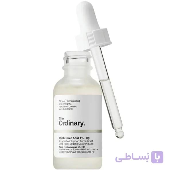 سرم هیالورونیک اسید ۲٪ + B5 اوردینری آبرسان و مرطوب‌کننده پوست ۳۰ میلی‌لیتر - فروشگاه محصولات اوردینری