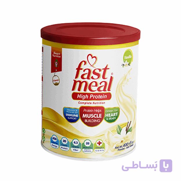 پودر فست میل پر پروتئین وانیلی