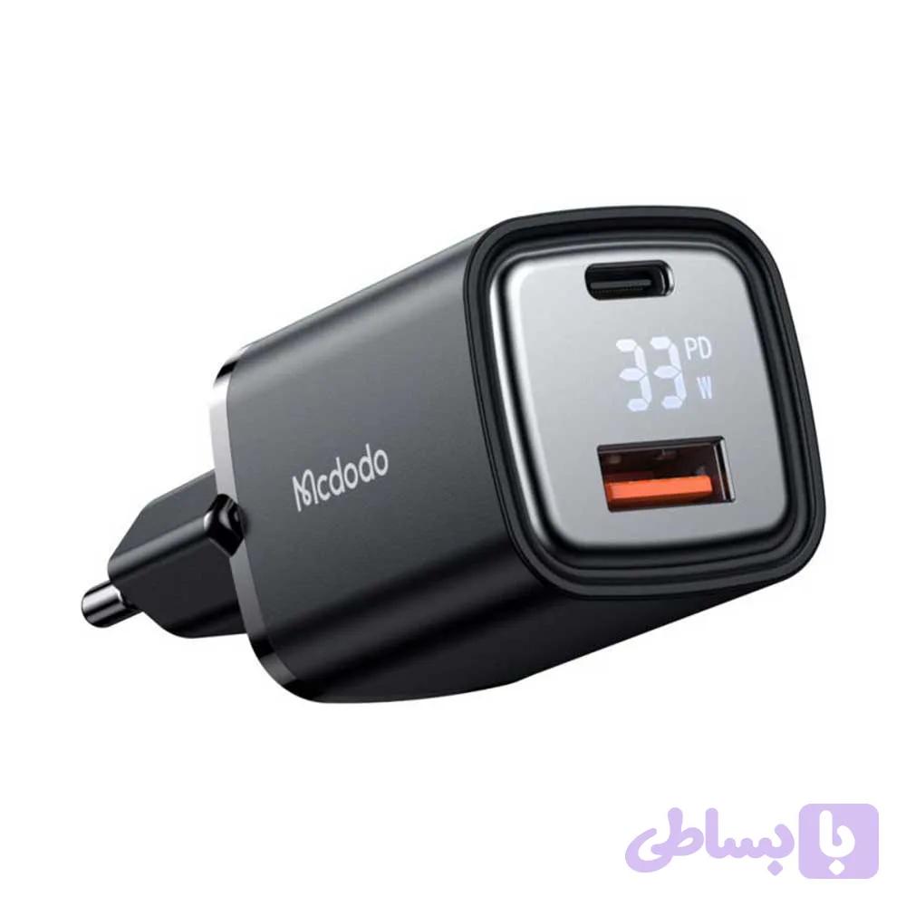 آداپتور شارژر 2 پورت 33 وات مک دودو مدل CH-1701 — تصویر 1
